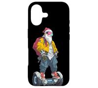 Awesome Future Santa Claus with electric Wheel and Cool Look Case for iPhone 17