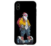Awesome Future Santa Claus with electric Wheel and Cool Look Case for iPhone XS Max