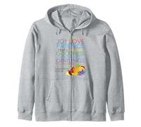 Awesome Galatians Fruit Of The Spirit Religious Verses Zip Hoodie