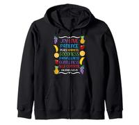 Awesome Galatians Fruit Of The Spirit Religious Verses Zip Hoodie