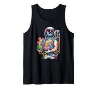 Awesome Galaxy Chicken Whisperer Exploring The Cosmos Tank Top