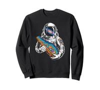 Awesome galaxy rockhound exploring a vivid mineral cosmos Sweatshirt