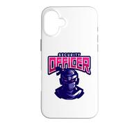 Awesome Gleaming Security Officer Ninja Case for iPhone 16 Plus