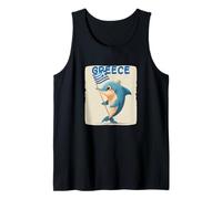 Awesome Greece Dolphin Animal Costume for Animals Lovers Tank Top