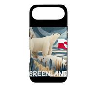 Awesome Greenland Ice Bear Look with Nature and Flag Case for iPhone Air