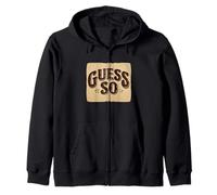 Awesome Guess So Speech Costume Zip Hoodie