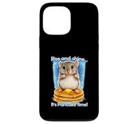 Awesome Hamster Joke, It's Pancake Time Breakfast Humor Case for iPhone 13 Pro Max