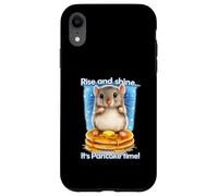 Awesome Hamster Joke, It's Pancake Time Breakfast Humor Case for iPhone XR