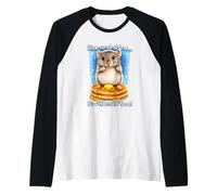 Awesome Hamster Joke, It's Pancake Time Breakfast Humor Raglan Baseball Tee