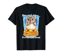 Awesome Hamster Joke, It's Pancake Time Breakfast Humor T-Shirt