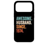 Awesome Husband Since 1974 52nd wedding anniversary 52 years Case for iPhone 17 Pro Max
