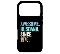 Awesome Husband Since 1975 51st wedding anniversary 51 years Case for iPhone 17 Pro