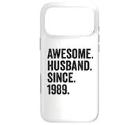 Awesome Husband Since 1989 37th wedding anniversary 37 years Case for iPhone 17 Pro Max