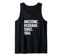 Awesome Husband Since 1994 32nd Wedding Anniversary 32 Years Tank Top