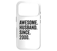 Awesome Husband Since 2000 26th wedding anniversary 26 years Case for iPhone 17 Pro