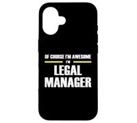 Awesome Legal Manager Case for iPhone 16