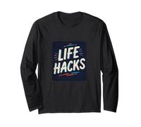 Awesome Life Hacks Costume for Boys and Girls Long Sleeve T-Shirt