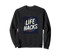 Awesome Life Hacks Costume for Boys and Girls Sweatshirt