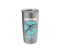 Awesome Like a Flying Fish Stainless Steel Insulated Tumbler