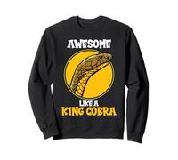 Awesome like a King Cobra. King Cobras King Cobra Sweatshirt