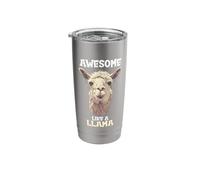 Awesome Like a Llama. Llamas Llama Stainless Steel Insulated Tumbler