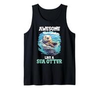 Awesome Like a Sea Otter. Sea Otters Sea Otter Tank Top