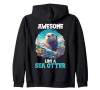 Awesome like a Sea Otter. Sea Otters Sea Otter Zip Hoodie