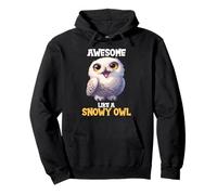 Awesome like a Snowy Owl. Snowy Owls Snowy Owl Pullover Hoodie