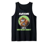 Awesome Like a Snub Nosed Monkey Tank Top