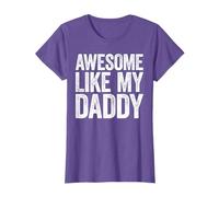 Awesome Like My Daddy Shirt Son Daughter Fathers Day T-Shirt