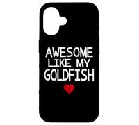 Awesome Like My Goldfish Heart Graphic for Valentine Season Case for iPhone 16