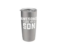 Awesome Like My Son Funny Father’s Day Dad Stainless Steel Insulated Tumbler
