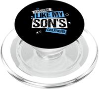 AWESOME LIKE MY SON'S GIRLFRIEND Father's Day PopSockets PopGrip for MagSafe