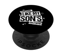 AWESOME LIKE MY SON'S GIRLFRIEND Funny Fathers Day PopSockets Adhesive PopGrip
