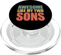 Awesome Like My Two Sons PopSockets PopGrip for MagSafe