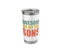 Awesome Like My Two Sons Stainless Steel Insulated Tumbler