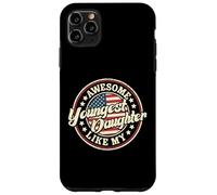 Awesome Like My Youngest Daughter Funny Vintage Dad Mom Case for iPhone 11 Pro Max