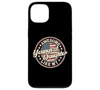 Awesome Like My Youngest Daughter Funny Vintage Dad Mom Case for iPhone 13