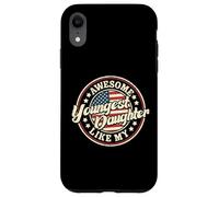Awesome Like My Youngest Daughter Funny Vintage Dad Mom Case for iPhone XR