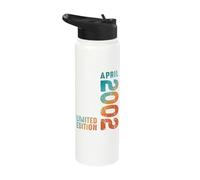 Awesome Limited Edition April 2002 Retro 2002 Vintage 2002 Stainless Steel Insulated Water Bottle