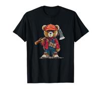 Awesome Lumberjack Man Costume for Teddy Bear Lovers T-Shirt