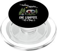 Awesome Making Memories One Campsite at A Time Camping PopSockets PopGrip for MagSafe