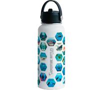 Awesome Maps Adventure Dive+stickers Thermal Bottle