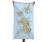 Awesome Maps Dive Map Towel