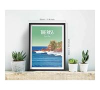 Awesome Maps Dream Spot Surf The Pass Poster