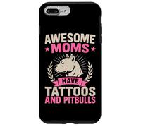 Awesome Moms Have Tattoos And Pitbulls Case for iPhone 7 Plus/8 Plus