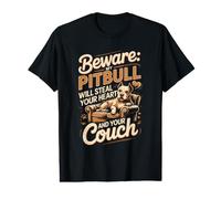 Awesome Moms Have Tattoos and Pitbulls Value Graphic T-Shirt