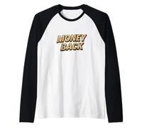 Awesome Money Back Speech Look Raglan Baseball Tee
