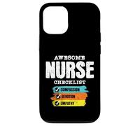 Awesome Nurse Checklist Compassion Devotion Empathy Case for iPhone 12/12 Pro