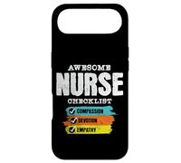 Awesome Nurse Checklist Compassion Devotion Empathy Case for iPhone Air